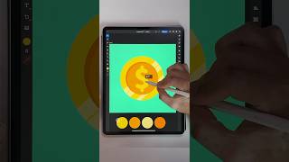 This turned out AMAZING 💰🤯 digitalillustration procreate adobeillustrator animation [upl. by Allsun]