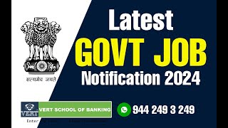 LATEST GOVT JOB 2024  ECGC Notification  Probationary Officer PO  Any Degree  Details in Tamil [upl. by Erasmo]