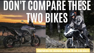 Which is better the Zero DSRX or the Energica Experia [upl. by Gintz]