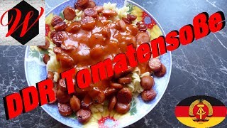 DDR Rezept Tomatensoße wie aus der Schulküche einfach lecker schnell und günstig [upl. by Amin]