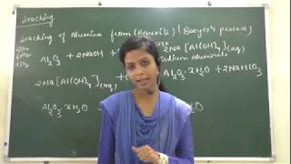 quotquotLEACHING PROCESS IN METALLURGYquot CLASS 12 CHEMISTRY METALLURGY [upl. by Namaj]