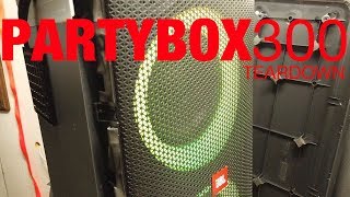 JBL Partybox  Teardown and Battery [upl. by Flam]