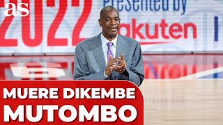 Muere DIKEMBE MUTOMBO el rey del tapón [upl. by Vitek]