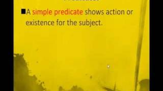 Simple Subjects and Predicates [upl. by Einavoj]