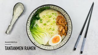 Tantanmen ramen med het kyckling amp pak choi [upl. by Clari]