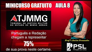 TJM MG Minicurso Gratuito Português e Redação Jacira Fernandes  Aula 8 Classes de Palavras [upl. by Okire392]