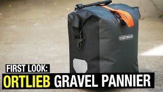 First Look Ortlieb Gravel Pannier Bikepacking Panniers [upl. by Millwater533]