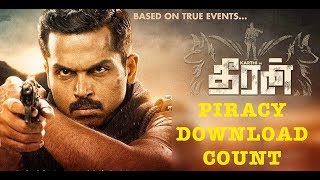 Theeran Adhigaram Ondru 2017 Tamil Movie Download Count  Tamilrocker [upl. by Eiryt]