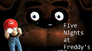 FIRST TIME PLAYING FIVE NIGHTS FREDDYS  Five Nights At Freddys 1 Gameplay [upl. by Nylyaj823]