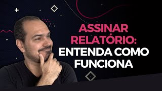 Power Bi Como é o recurso de assinar um relatório no Power BI [upl. by Ettevroc]