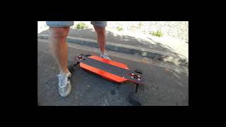 2 ESK8 DIY  Street Board 12s 190KV [upl. by Annahs97]