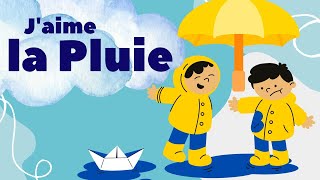 Jaime la Pluie une simple chanson pour enfants French song for beginners [upl. by Mcmaster]