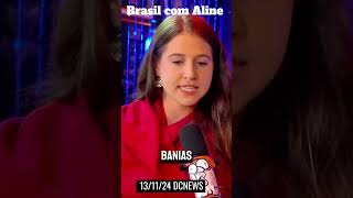 Brasil com Aline israelcomaline brasilisrael dcnews [upl. by Ytineres252]