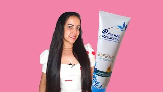 RESENHA Condicionador SUPRÊME da Head amp Shoulders HampS  Kátia Pittzer Europa [upl. by Nosydam]