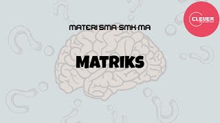 SOAL MATRIKS  Transpose Adjoint dan Invers Matriks [upl. by Yeltnarb]