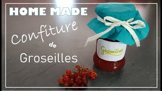 HOME MADE  Confiture de groseilles maison [upl. by Leonhard679]