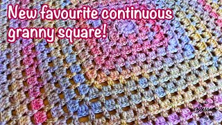 Crochet A Classic Lace Granny Square  My New Favourite Square Easy crochet motif [upl. by Dammahom]