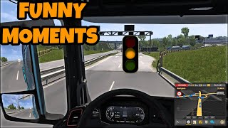 TRUCKERSMP  FUNNY MOMENTS 1  ORANGE TRAFFIC LIGHTS [upl. by Meehan120]