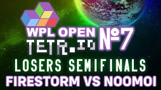 Firestorm Vs Noomoi  WPL Tetrio Open 7 Losers Semifinals [upl. by Atinahc582]