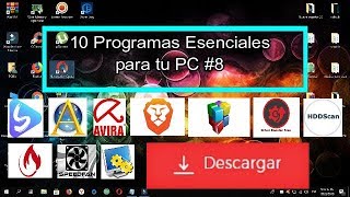 Descargar Programas Esenciales Gratuitos para tu PC 8 Win 7  8  10 [upl. by Sibelle]