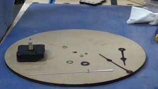 Assemble a Quartz Clock Movement Dial and Hands [upl. by Ludwig216]