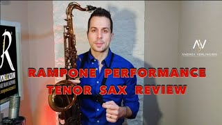 Rampone Cazzani  Performance Tenor Sax Review [upl. by Damas]