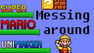 Super Mario UniMaker Testing and messing around [upl. by Notrub261]