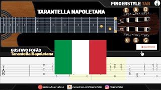 Tarantella Napoletana Cover quotGustavo Fofãoquot Fingerstyle Tab  Download Tab [upl. by Anitra]