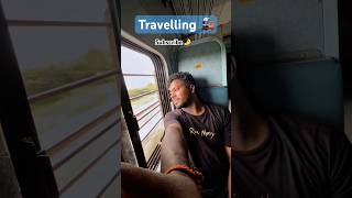 Travel single peace for me madhutrainjourneytravelvlogytshortsindiashortsindianrailways [upl. by Austin334]