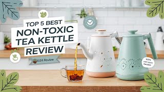 The 5 Best NonToxic Tea Kettle Review In 2024 [upl. by Ellenet]