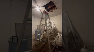 Terrifying Ceiling Collapse  your questions answered 👀 [upl. by Verene]