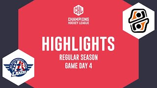 Highlights  RapperswilJona Lakers vs HC Košice [upl. by Dnomayd]