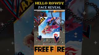 Hello rowdy face reveal para sumsung A1 A2 A3 A4 J1 J2 J3 J7 J10 shorts freefire [upl. by Domenic]