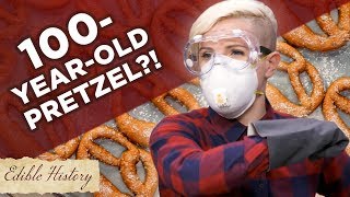 I Tried To Make A 100YearOld Pretzel Recipe • Tasty [upl. by Marlena]