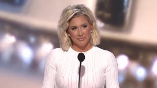 Savannah Chrisley speaks at RNC [upl. by Lledroc520]