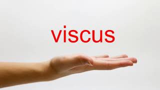 How to Pronounce viscus  American English [upl. by Hyps]