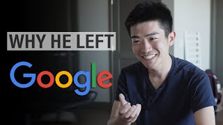 Why he left his job at Google SWE 100k ft CS Dojo [upl. by Davina]