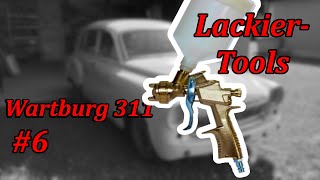 Wartburg 311  Meine Lackiertools [upl. by Cibis]