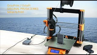 OctoPi setup for Original Prusa i3 MK3 [upl. by Derrick]