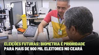 Eleições Biometria é uma das principais pendências para mais de 900 mil eleitores no Ceará [upl. by Pelmas]