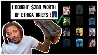 I Spent 280 On Mens Staple ETHIKA Briefs Was It Worth It [upl. by Pearman825]