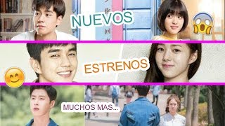 ESTRENOS DORAMAS NOVIEMBRE  2017 DORAMAS VLOGS [upl. by Knutson]