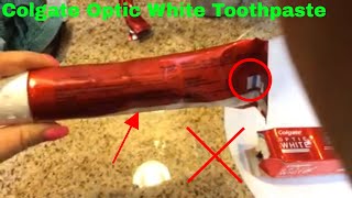 ✅ How To Use Colgate Optic White Toothpaste Review [upl. by Meadows]