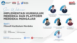 Webinar IKM dan PMM Seri 1 Filosofi Kurikulum Merdeka [upl. by Akimrej]