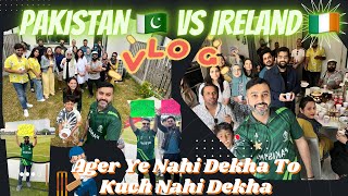 Pakistan vs Ireland Second T20 Vlog  Cricket Sensation  Desi Buffet Disappointment  Dublin  Epic [upl. by Missy]