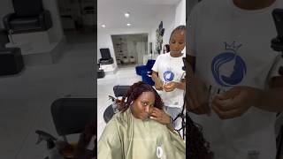 I had my First Scalp Massage blueivysalon PT 2 selfcare hairday vlog dayinthelife [upl. by Giwdul]