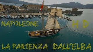 Napoleone Bicentenario esilio quotLa partenza dallElbaquot Portoferraio Video Drone [upl. by Shurwood]