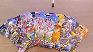 ASMR Opening Pokemon Card Packs No Talking [upl. by Killion]