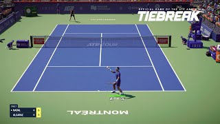 TIEBREAK  NEW PATCH UPDATE  Rafael Nadal Vs Carlos Alcaraz I Montreal Open PS5 [upl. by Nnyledam686]