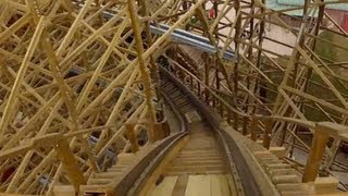 Wodan Timburcoaster POV Front Seat Roller Coaster OnRide Europa Park Germany GCI 2012 [upl. by Cecile832]